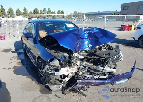 2020 BMW 5 Series 540I z USA, uszkodzony, nr VIN WBAJS1C02LCD66304